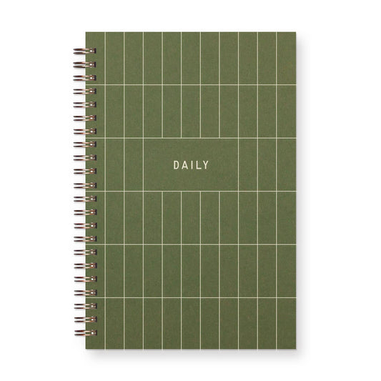 Grid Undated Weekly Planner Journal