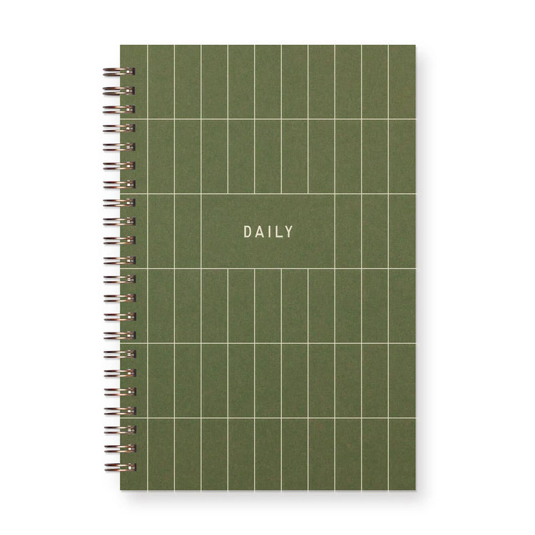 Grid Undated Weekly Planner Journal