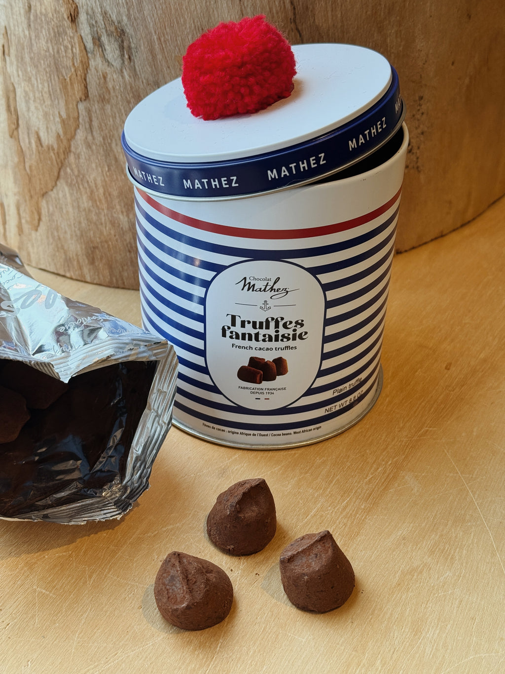 Cocoa-Powdered Truffles