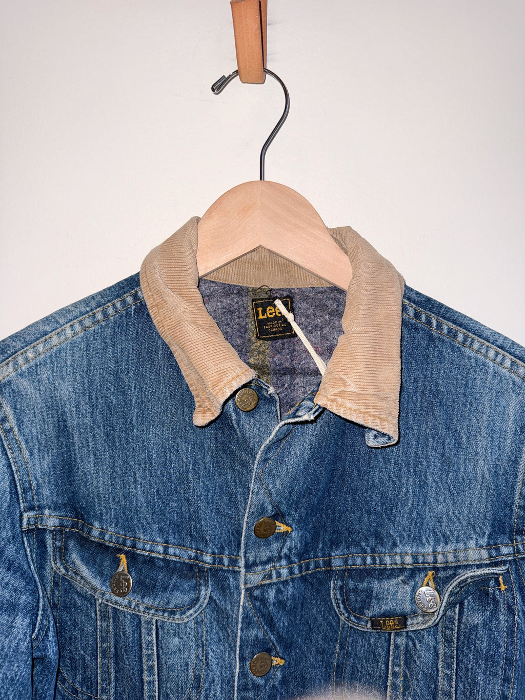Lee Blanket Lined Denim Jacket