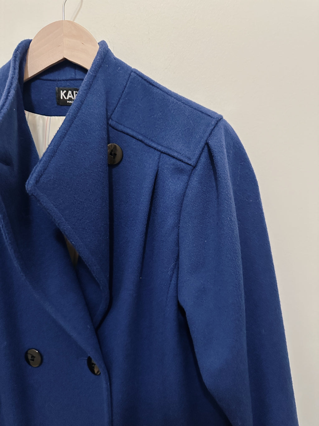 Wool Overcoat - Royal