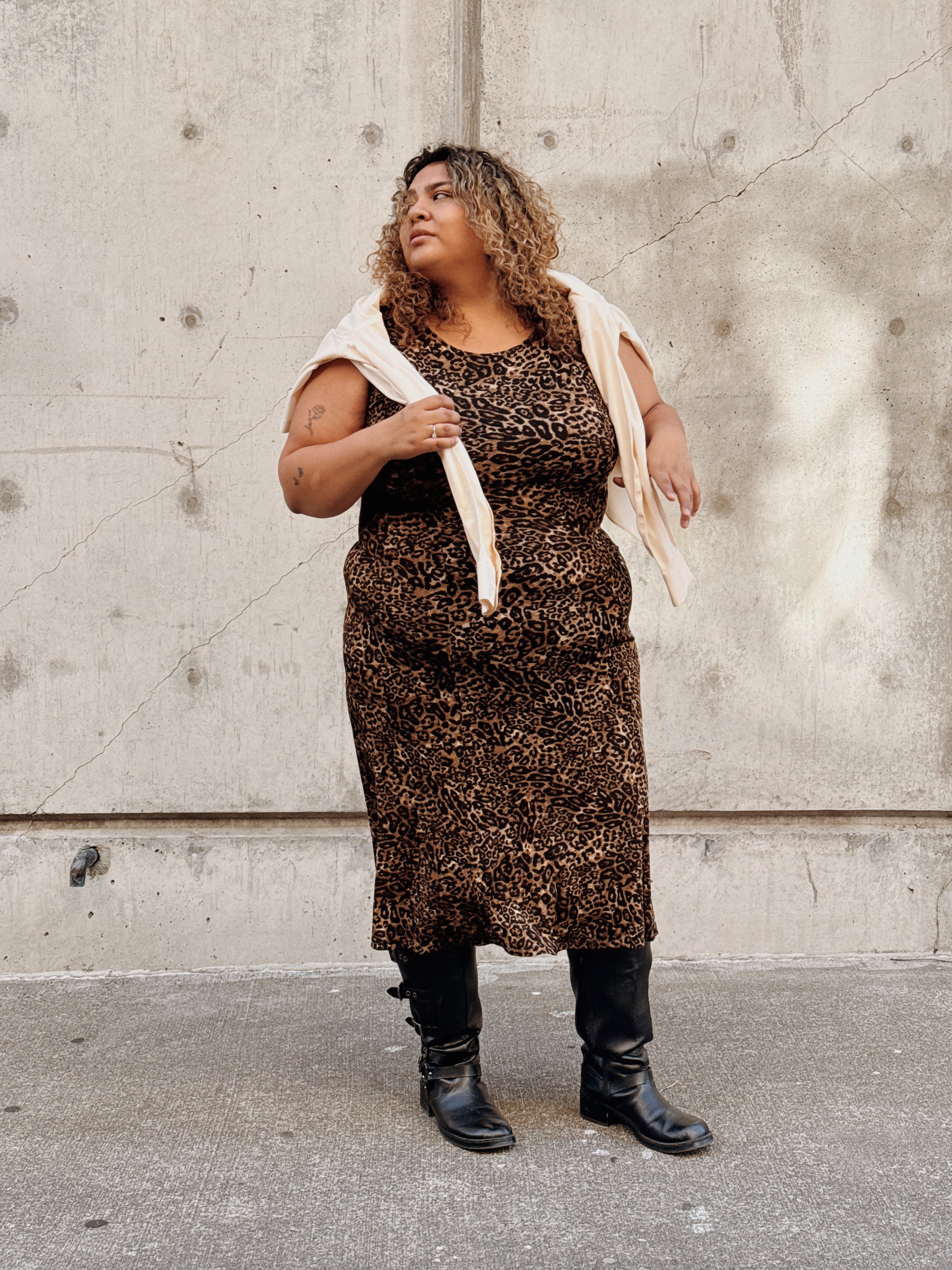 Leopard Travelers Dress