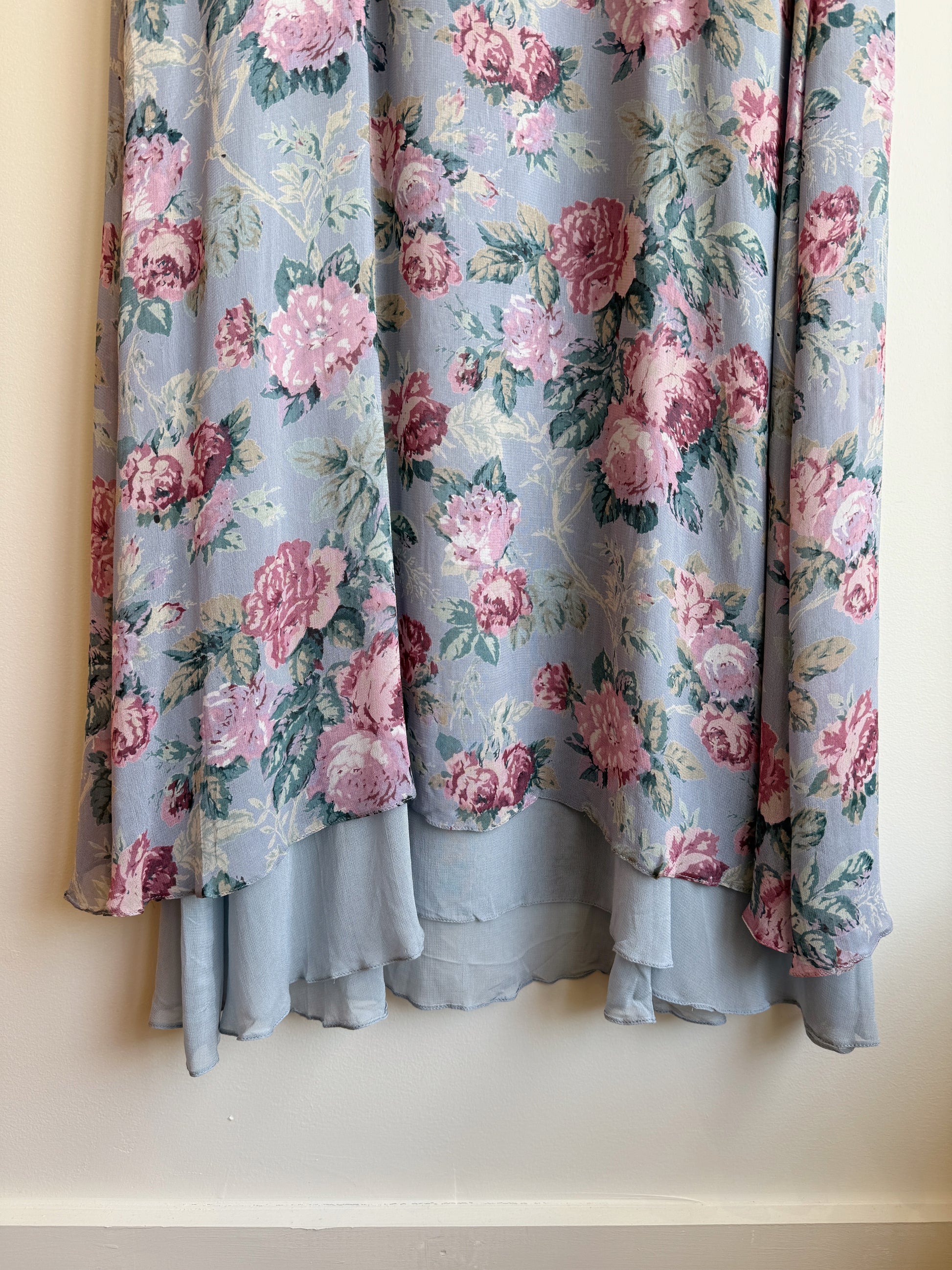 Floral Double Layer Maxi