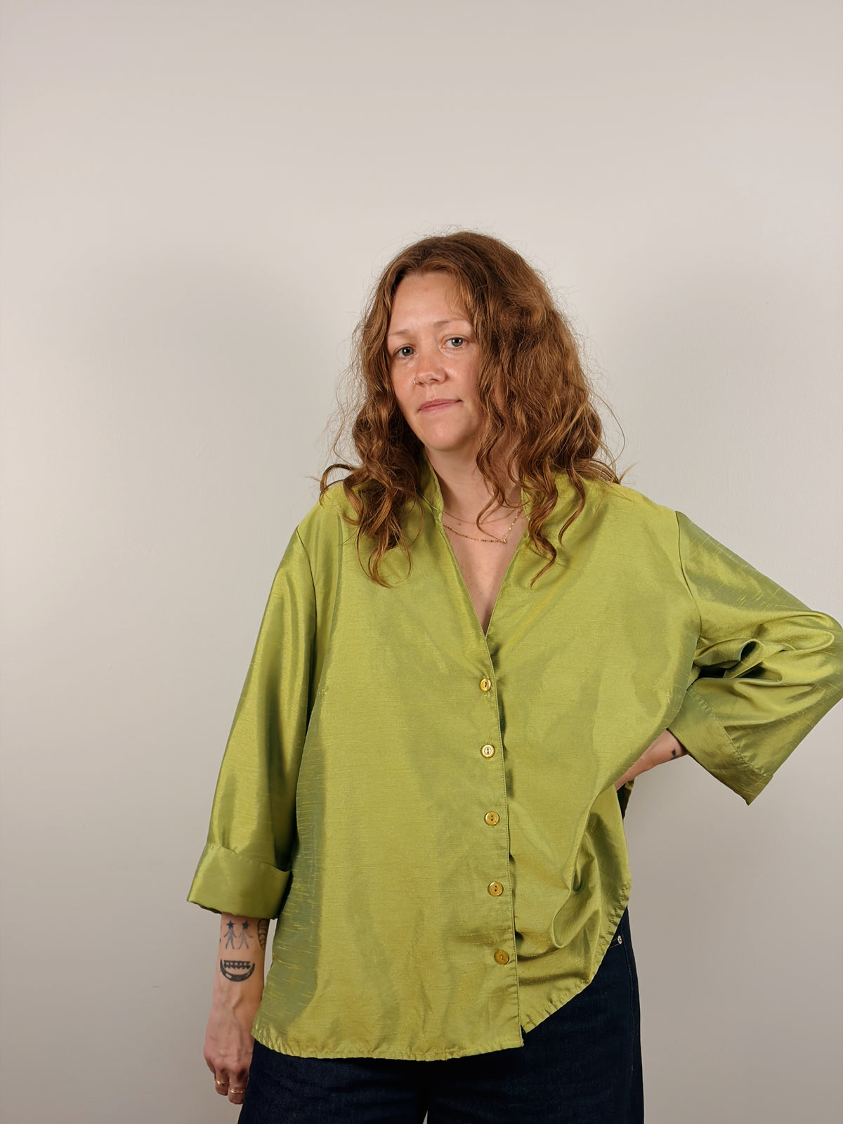 Pistachio Blouse