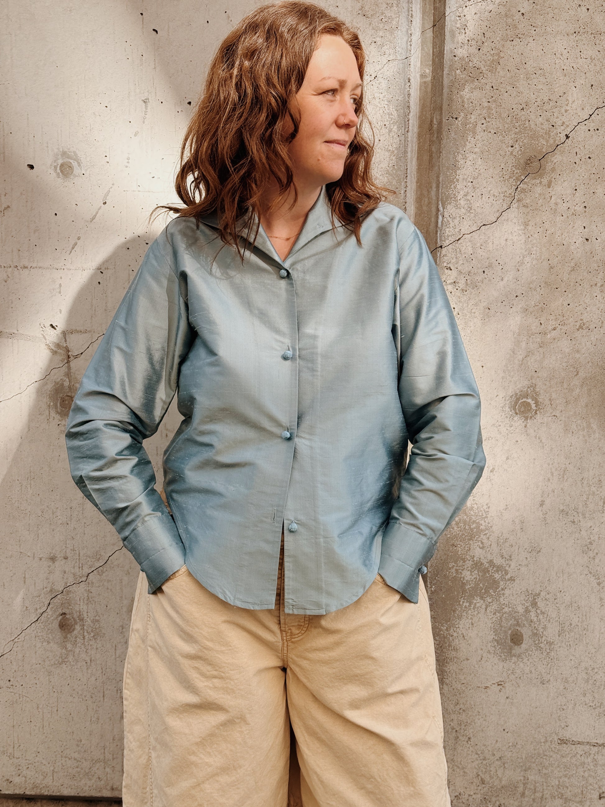 Starpower Silk Blouse