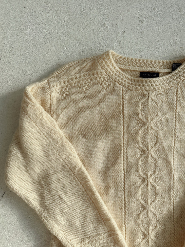 Hand Knit Wool Sweater
