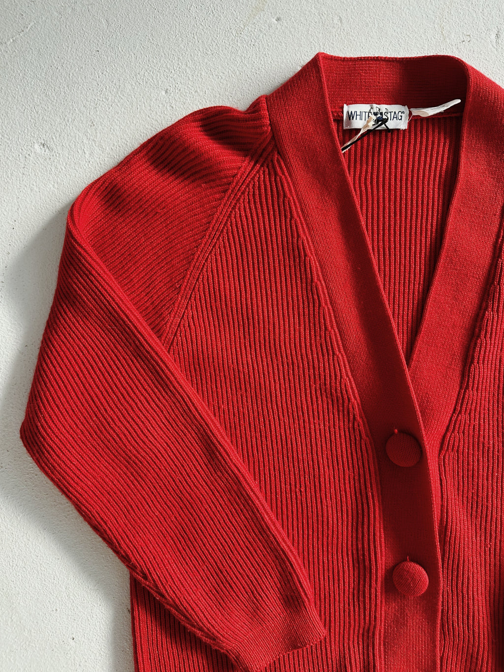 Ribbed Knit Grandpa Cardigan