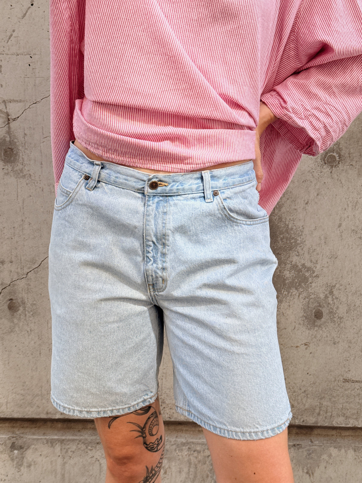 High Sierra Light Wash Jorts