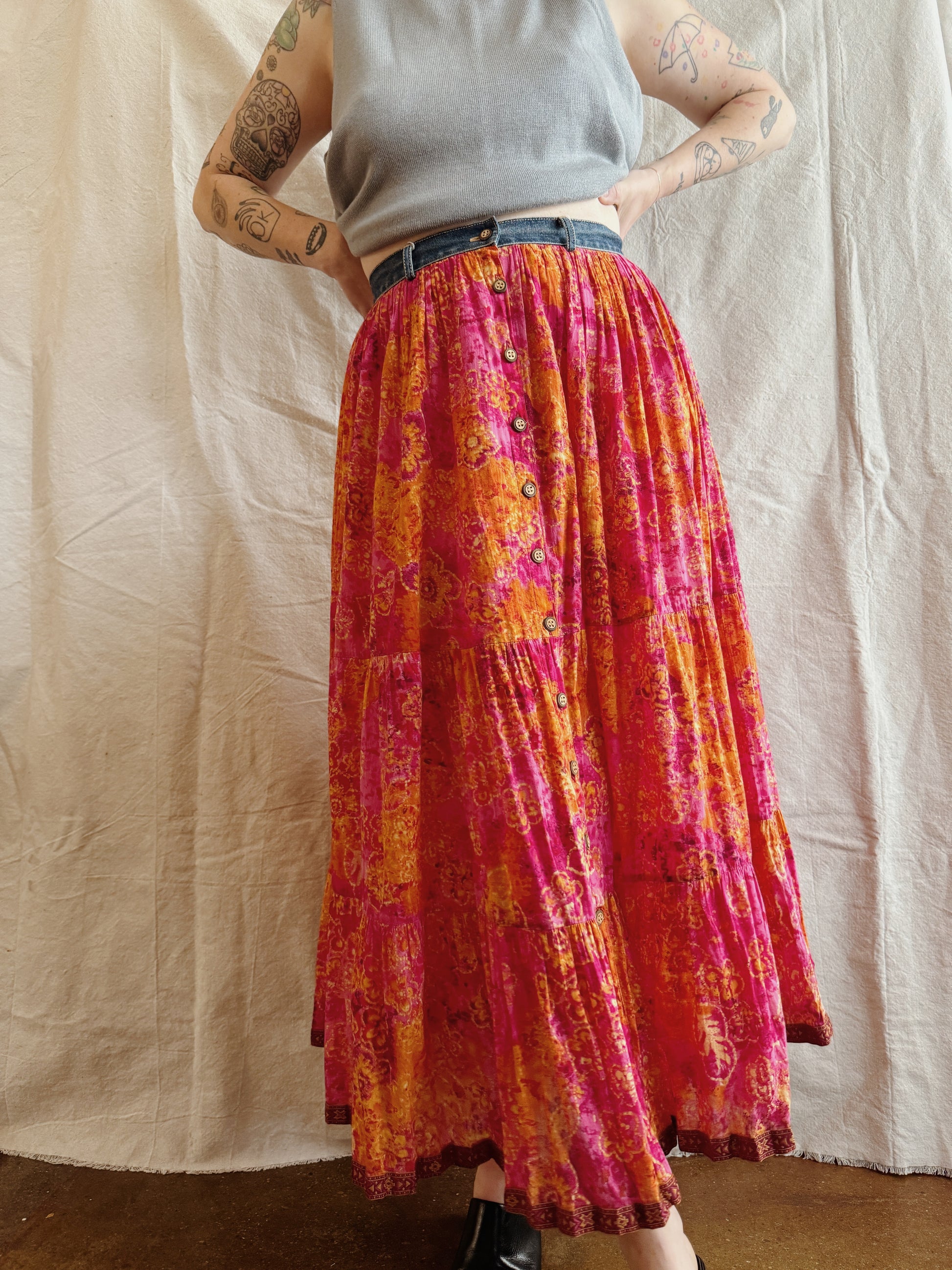 Crinkle Skirt