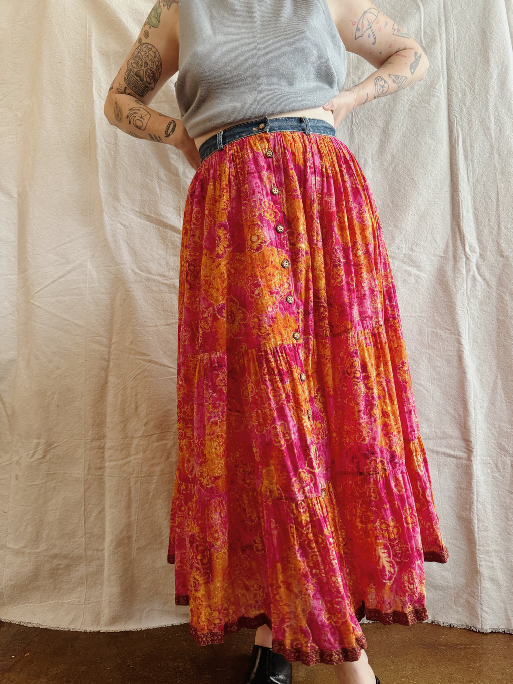 Crinkle Skirt