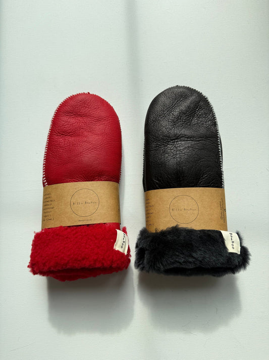 Shearling Mittens