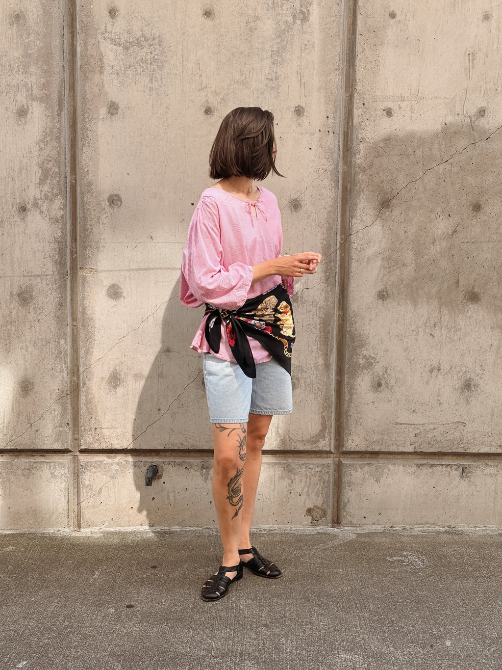 Pink Stripe Tunic
