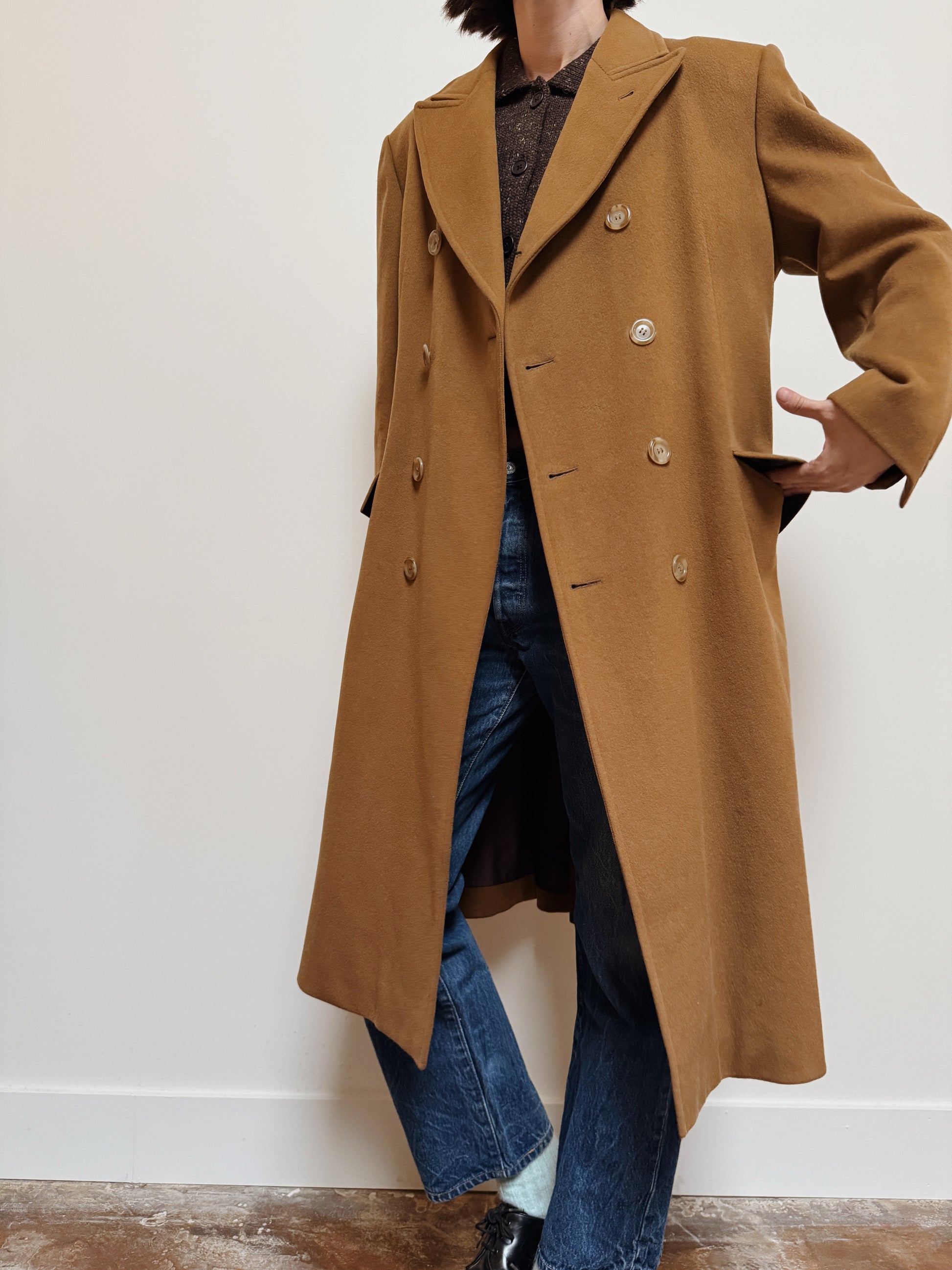 Rosher Wool Dress Coat