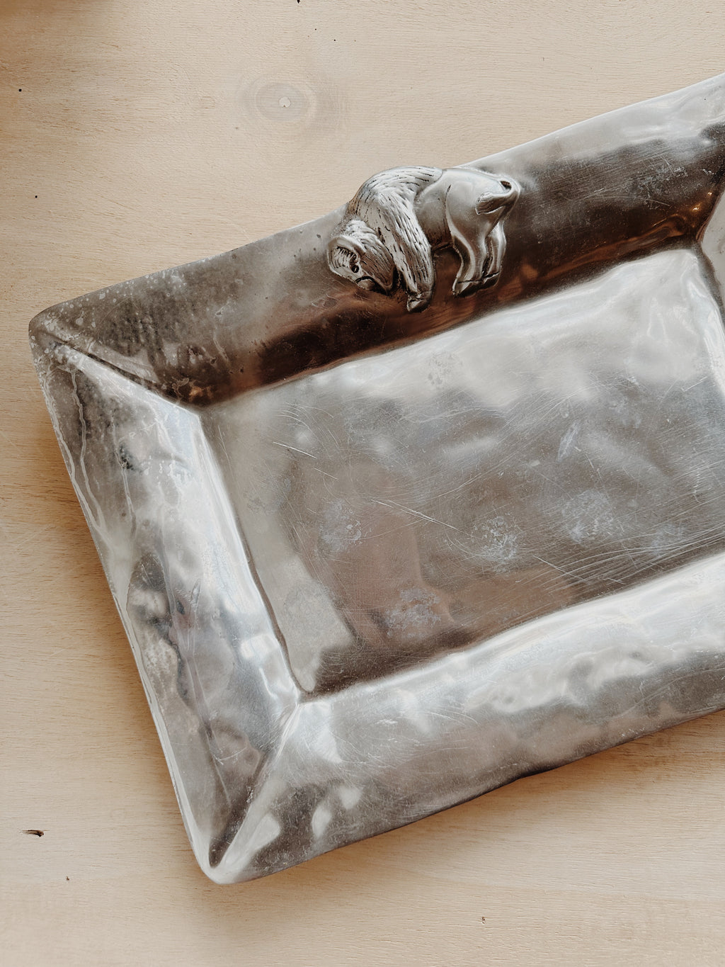 Buffalo Silver Tray