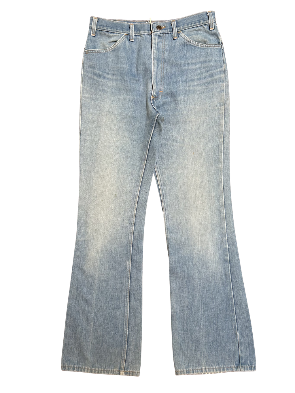 70s light wash flare jeans