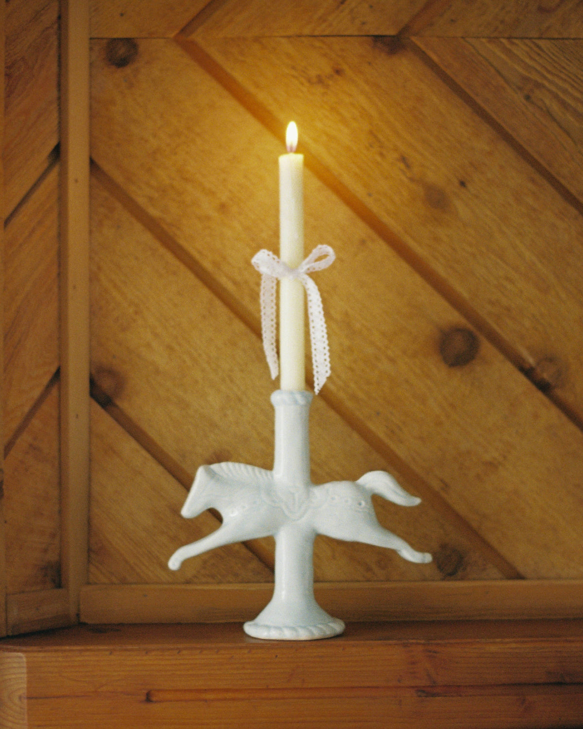 Horse Candlestick Holder