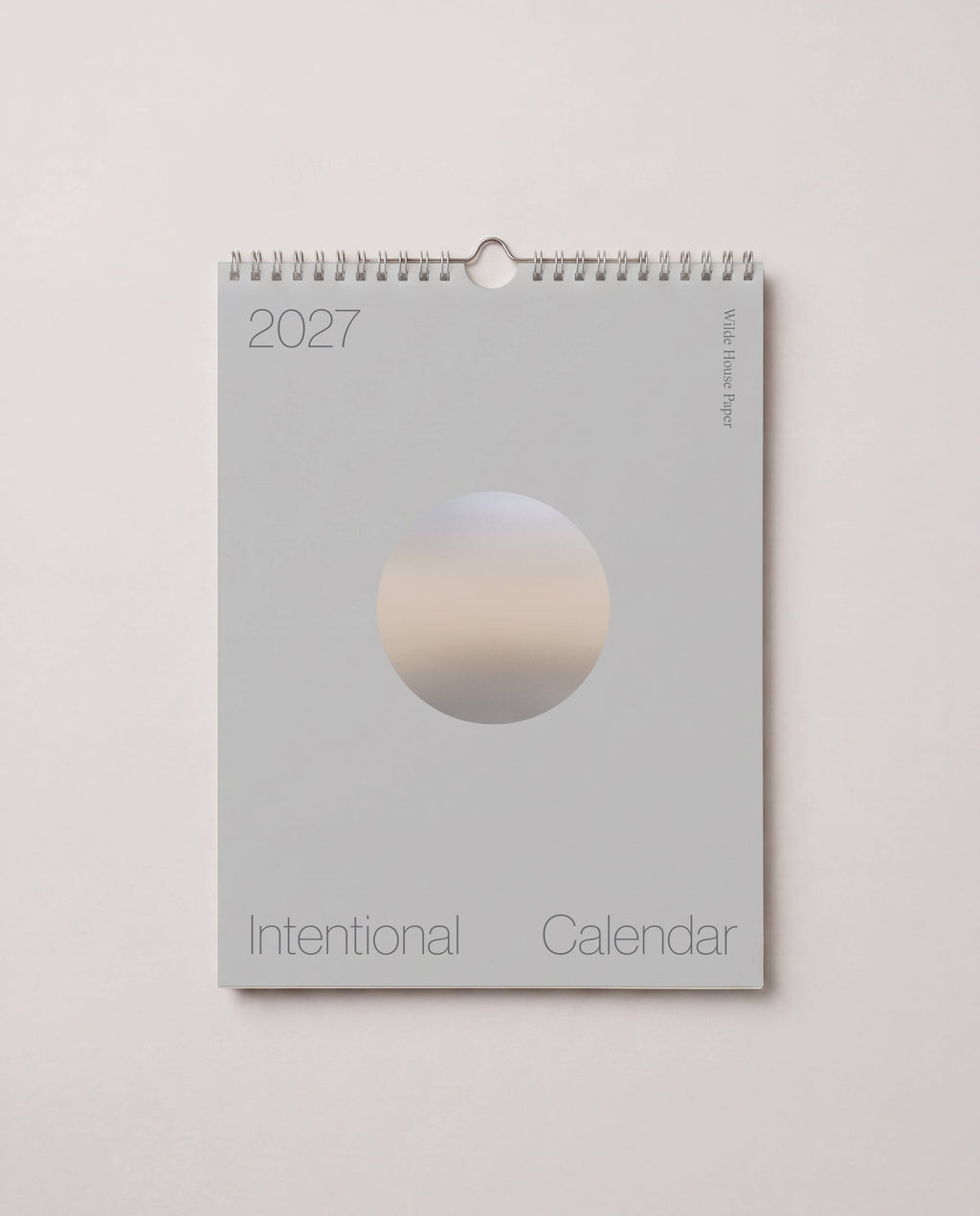 2027 Intentional Calendar