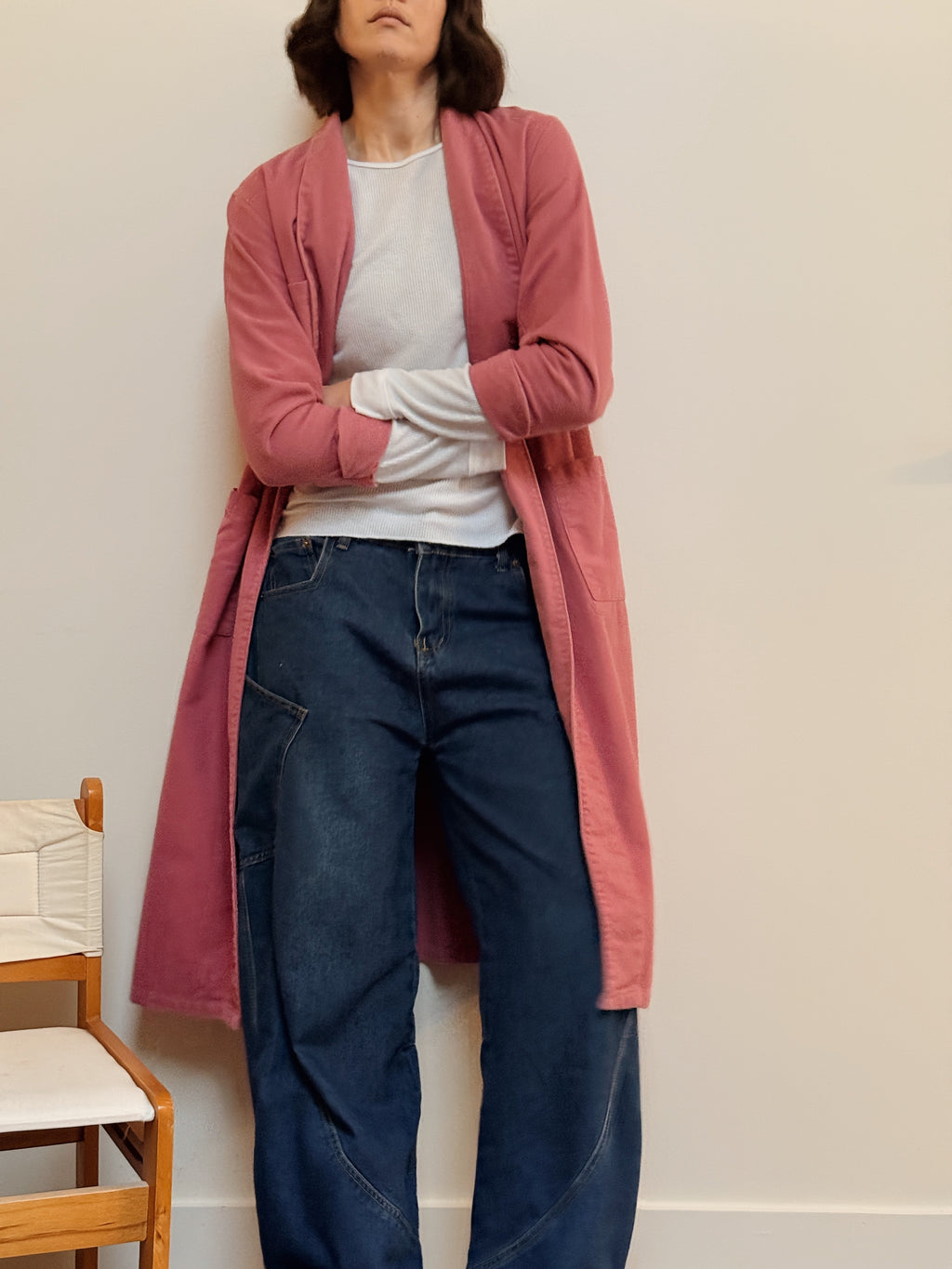 LL Bean Flannel Robe