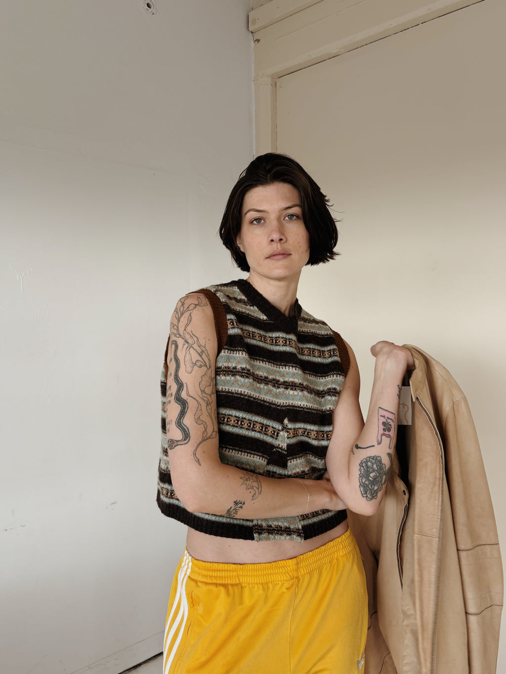Playdate Reworked Wool Vest