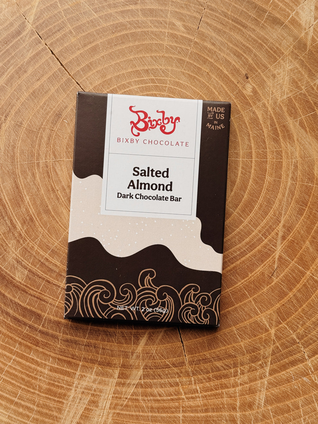 Dark Chocolate Salted Almond Bar
