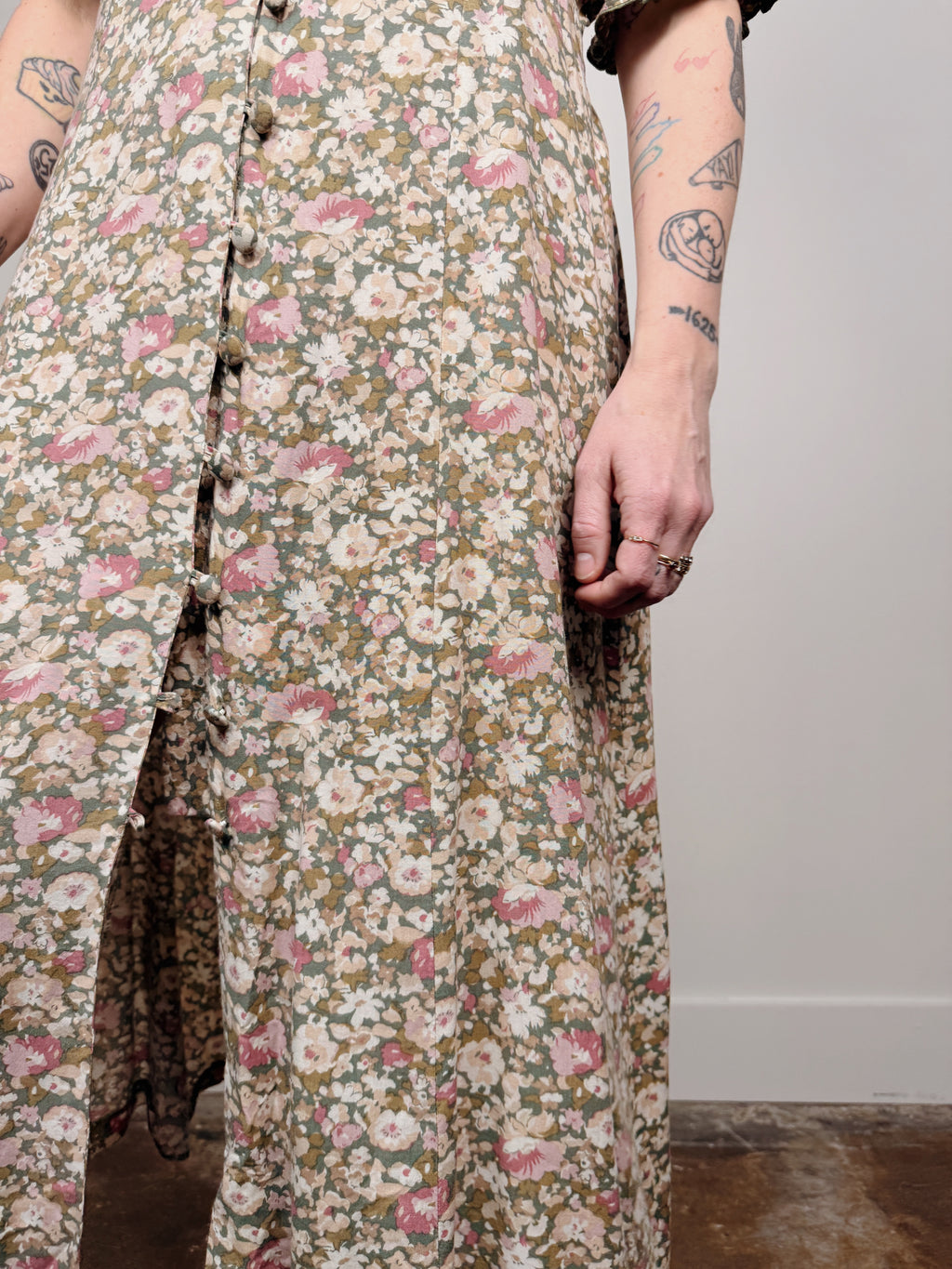 Sunshine Starshine Floral Ruffle Dress