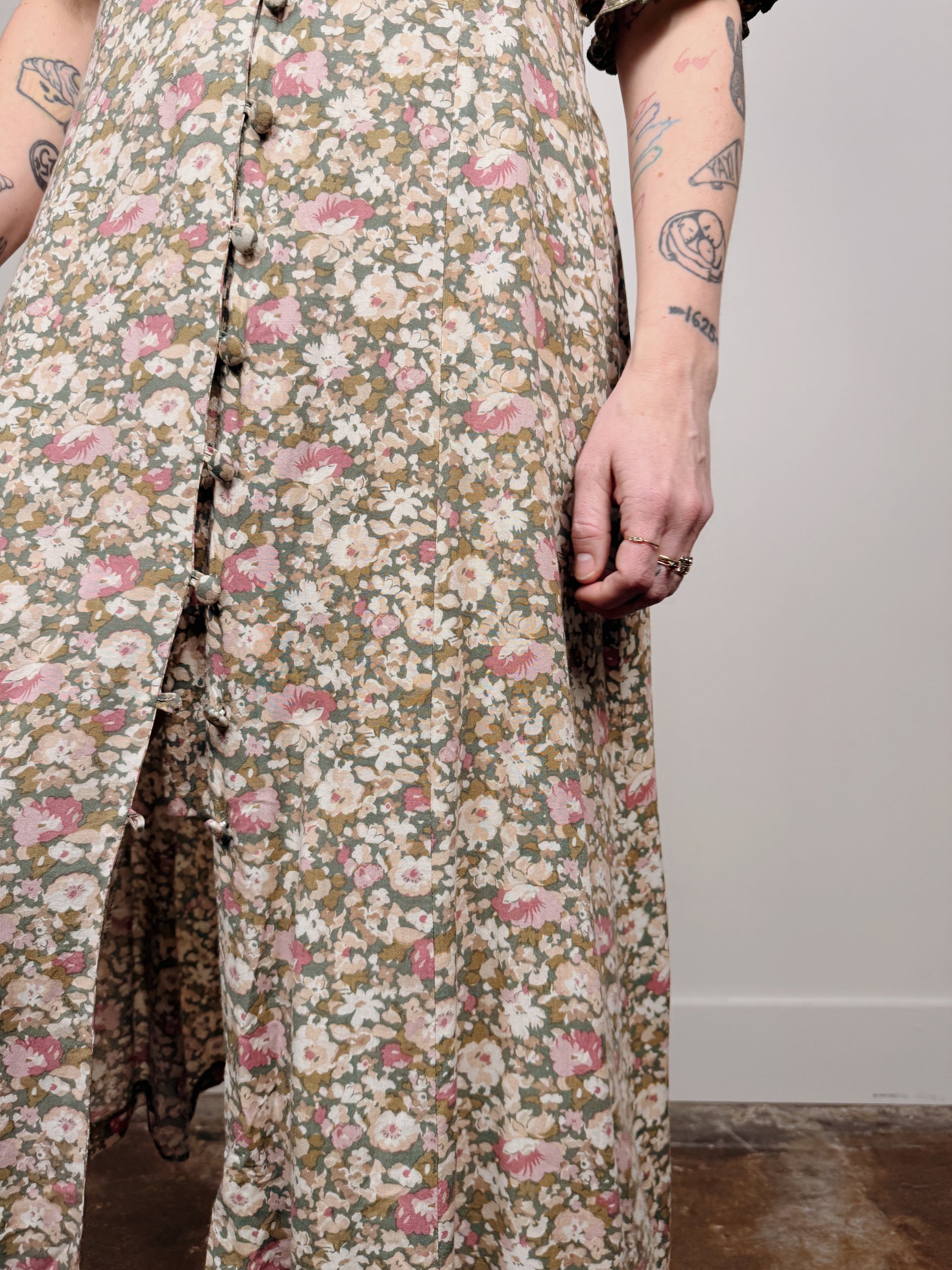 Sunshine Starshine Floral Ruffle Dress