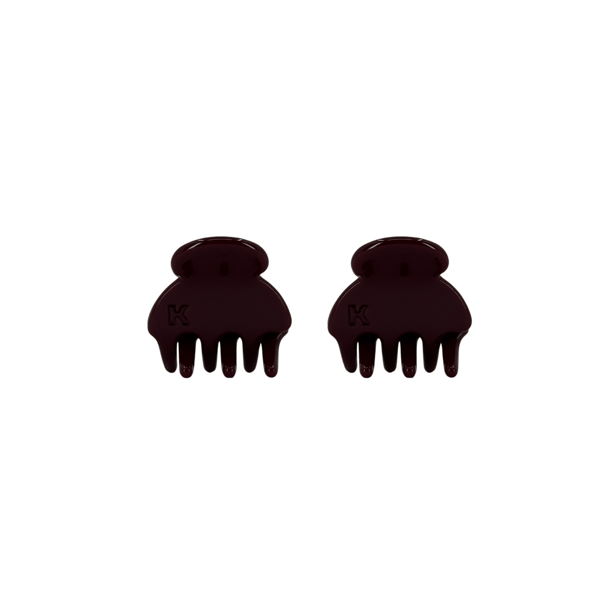 Baby Hair Claw Clip (Set of 2) — Noir