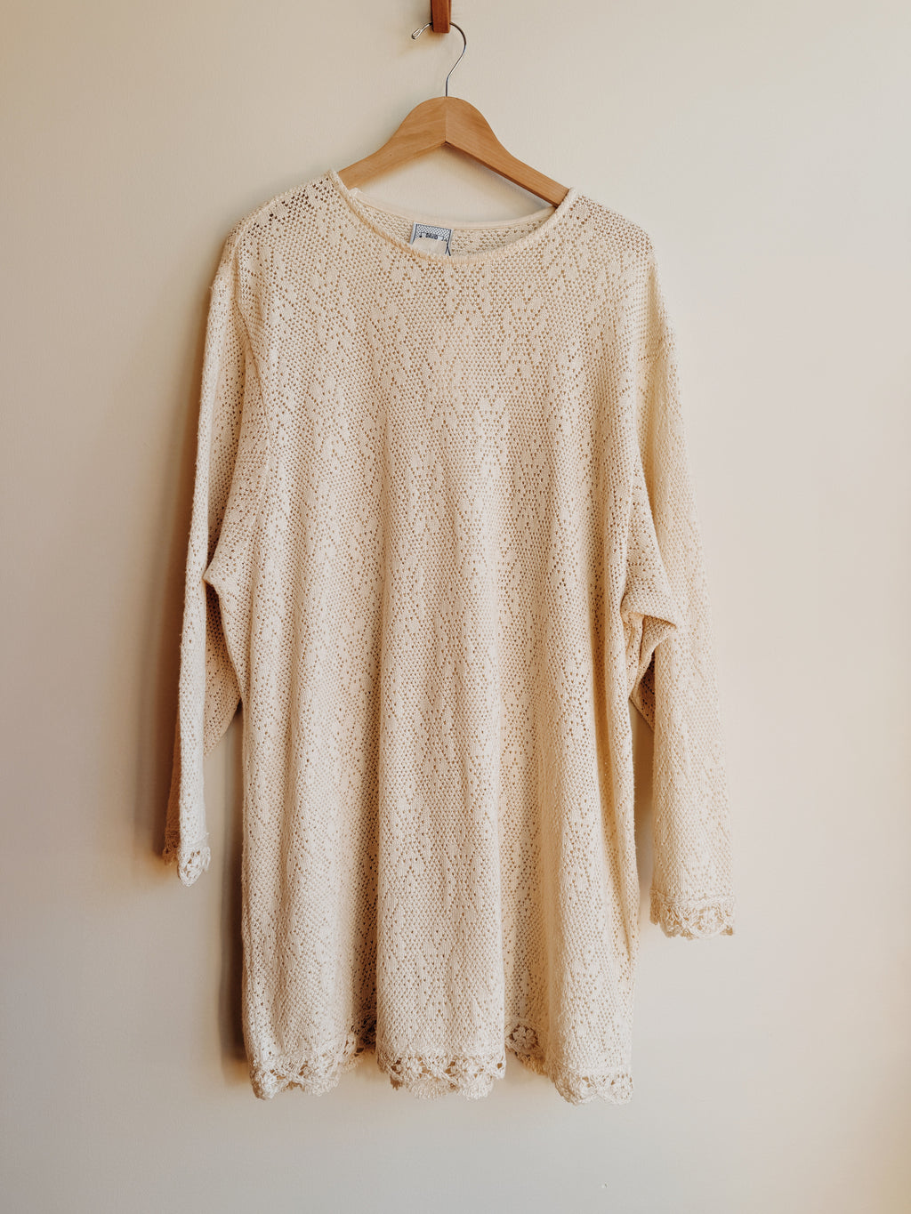 Crochet Cream Mini