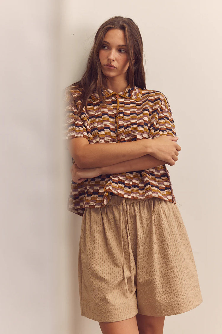 Margot Knit Buttondown