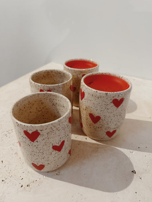 Heart Tumblers