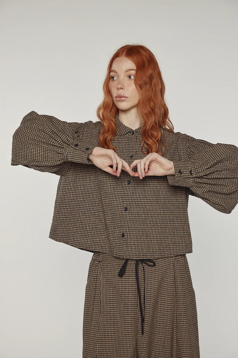 Balloon Sleeve Blouse