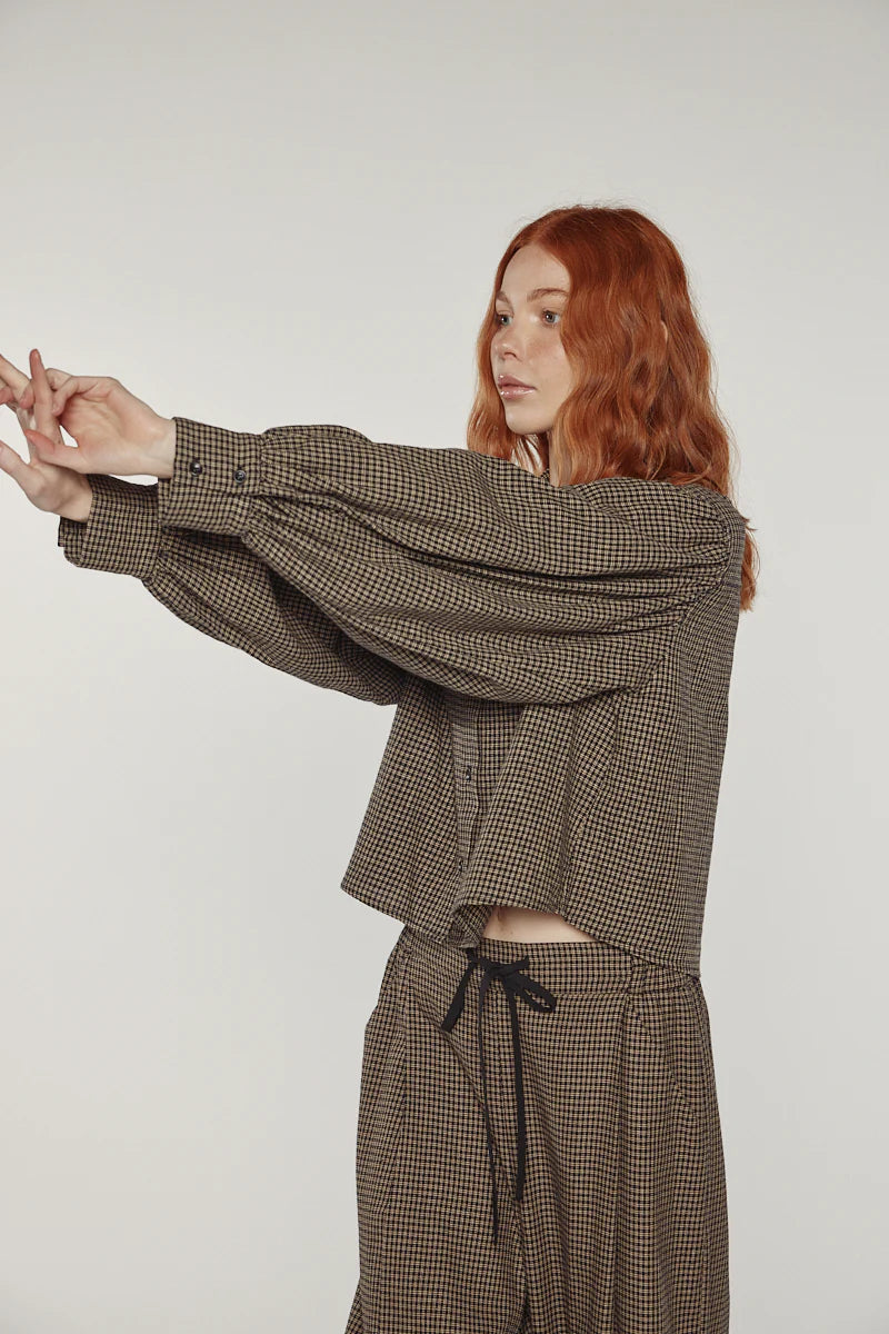 Balloon Sleeve Blouse