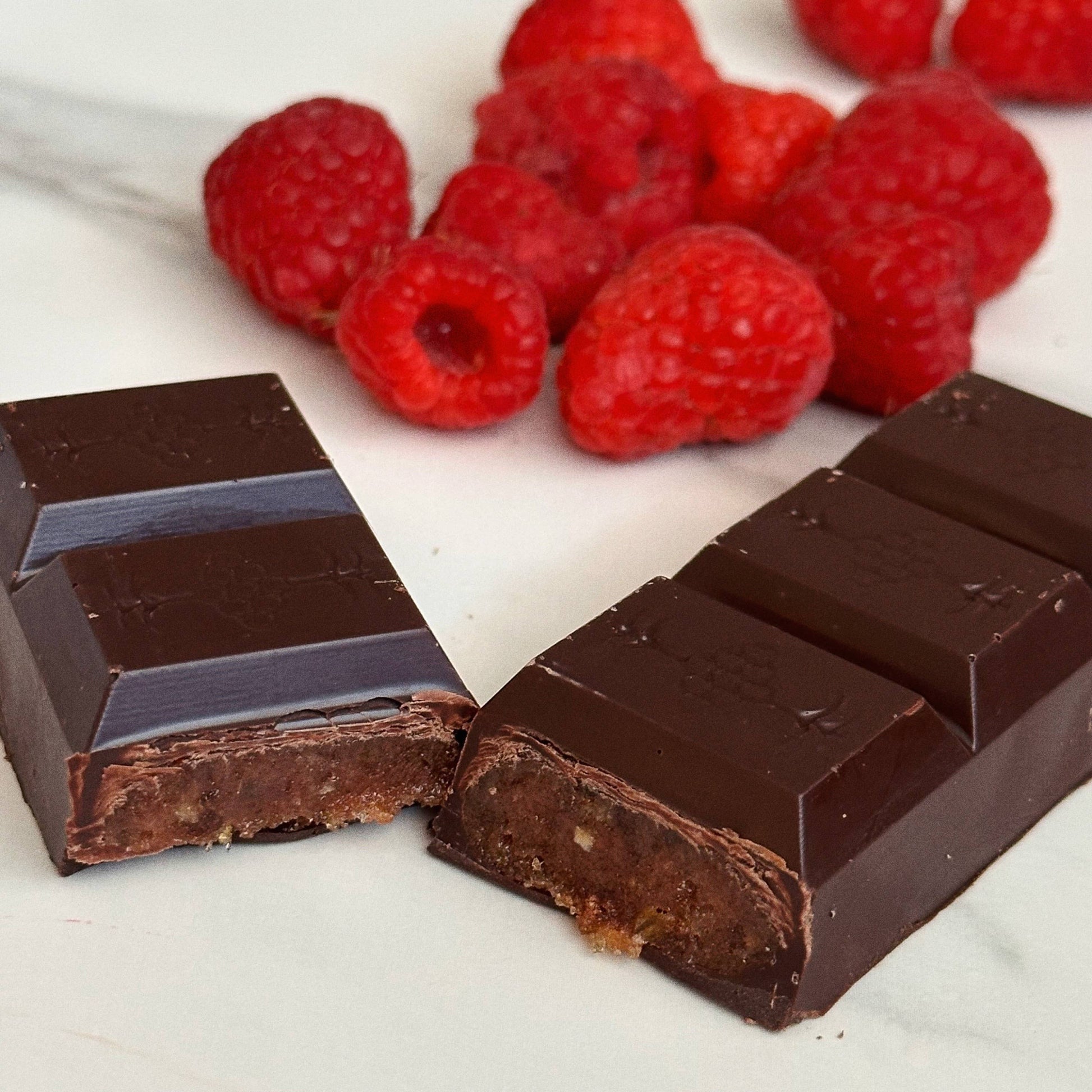 Dark Chocolate with Raspberry