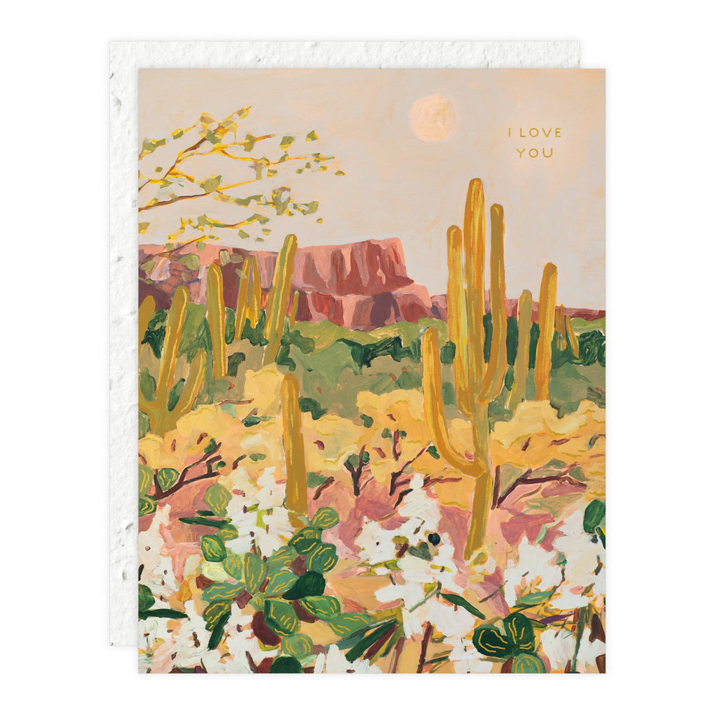 Desert Moonlight - Love + Friendship Card
