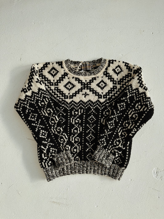 Hand Knit Wool Sweater