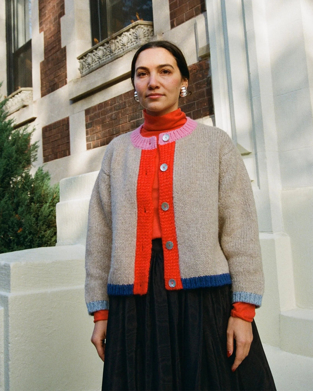 Sheba Colorblock Cardigan