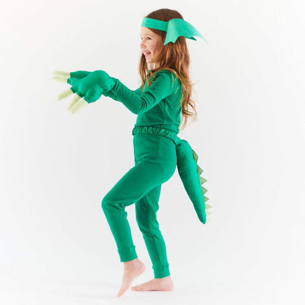 Green Dinosaur Tail