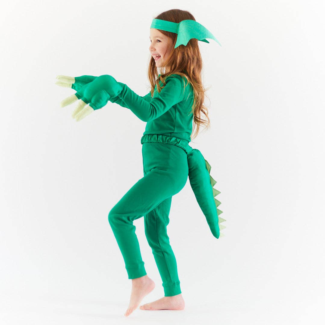 Green Dinosaur Tail