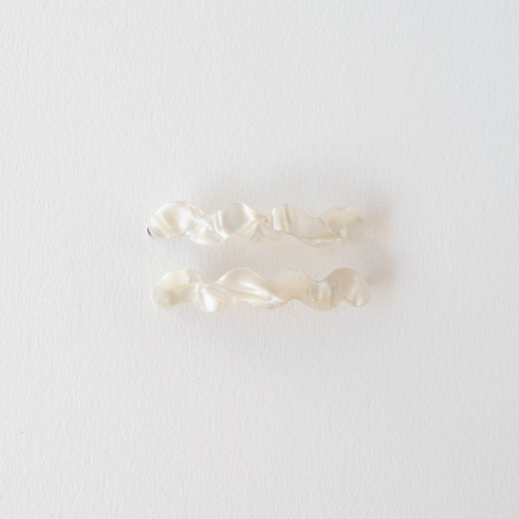 Eco Cloud Wave Slide Hair Pin Set