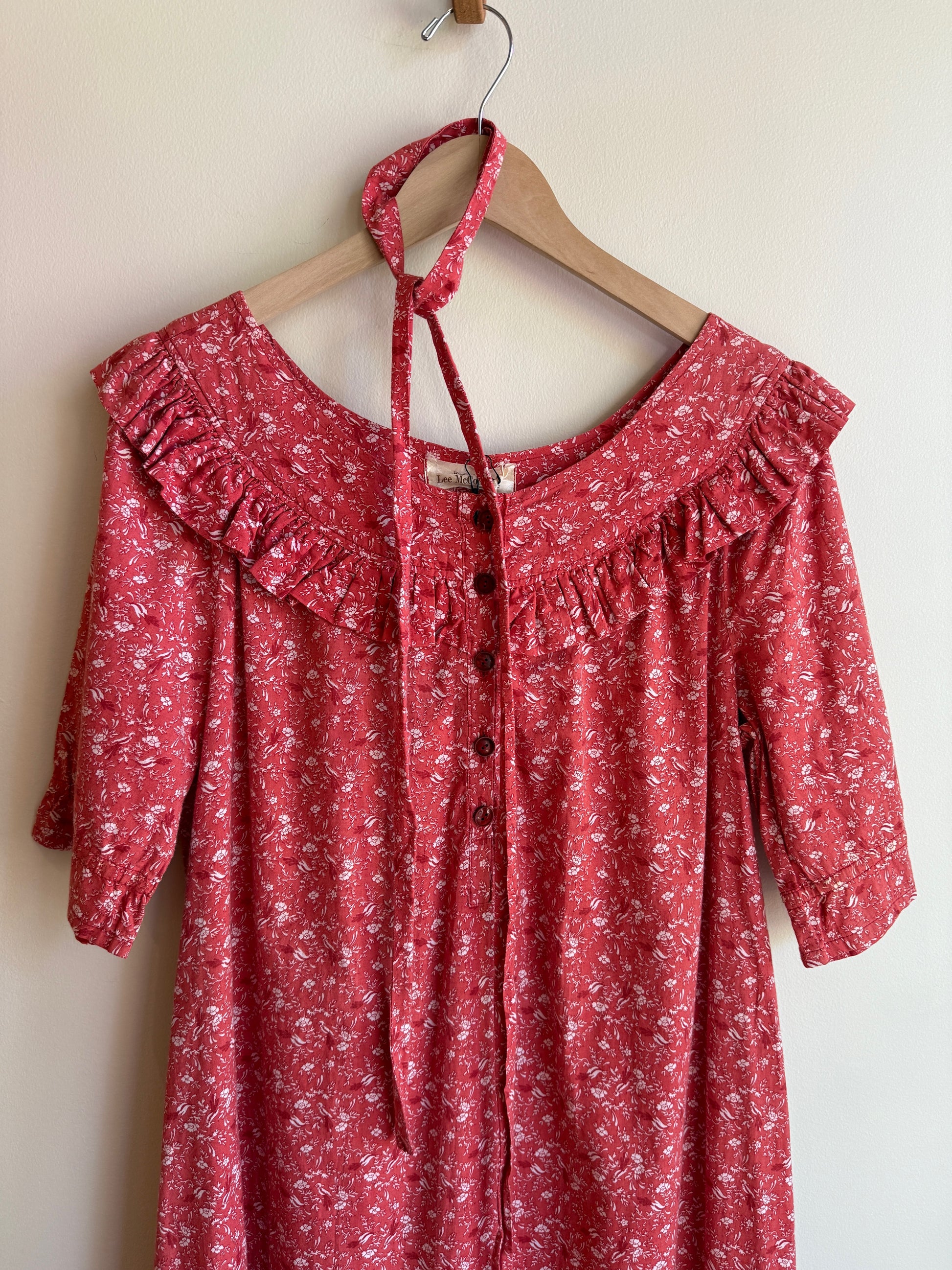 Pink Floral Dress