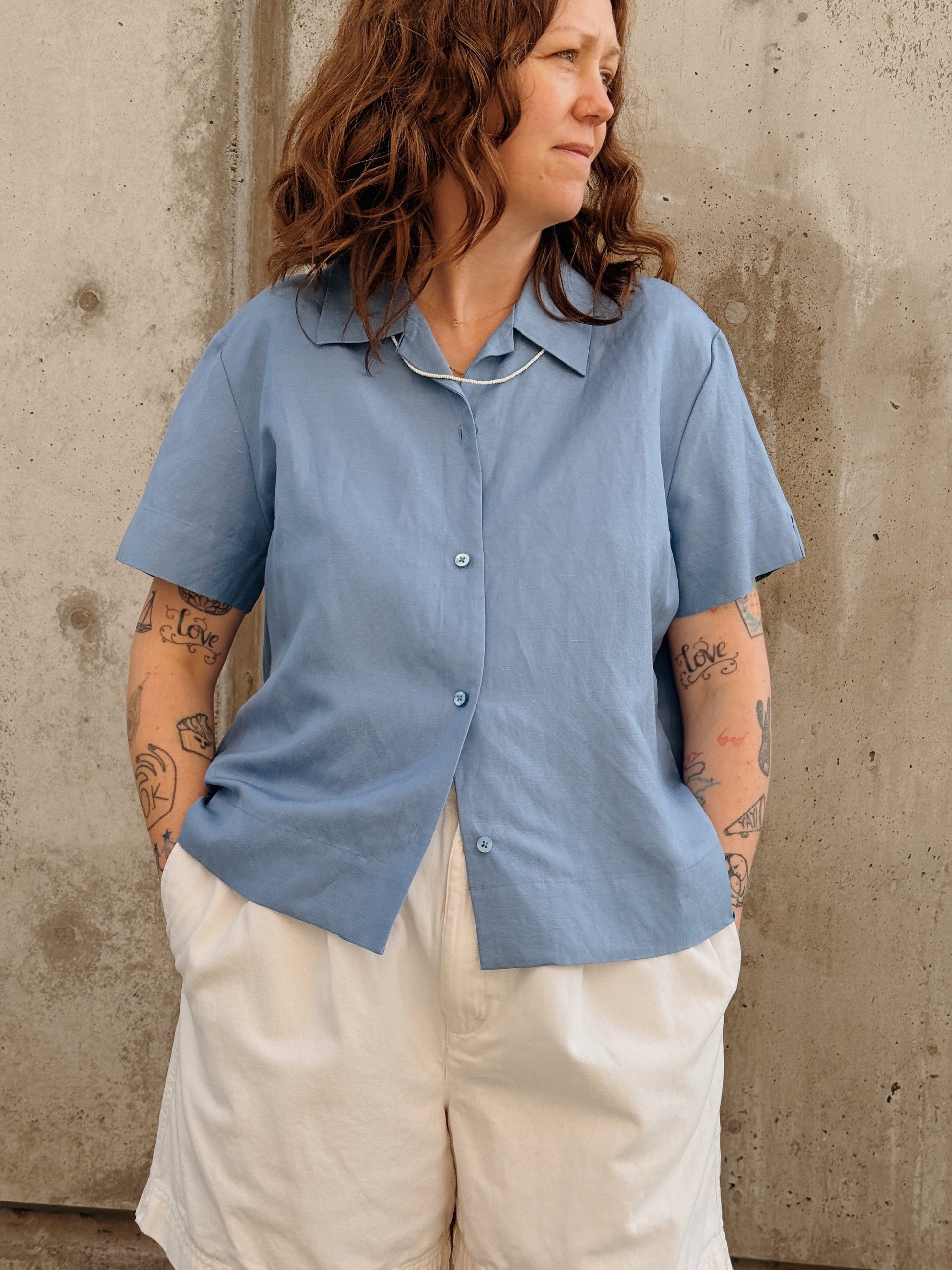 Silk + Linen Camp Shirt