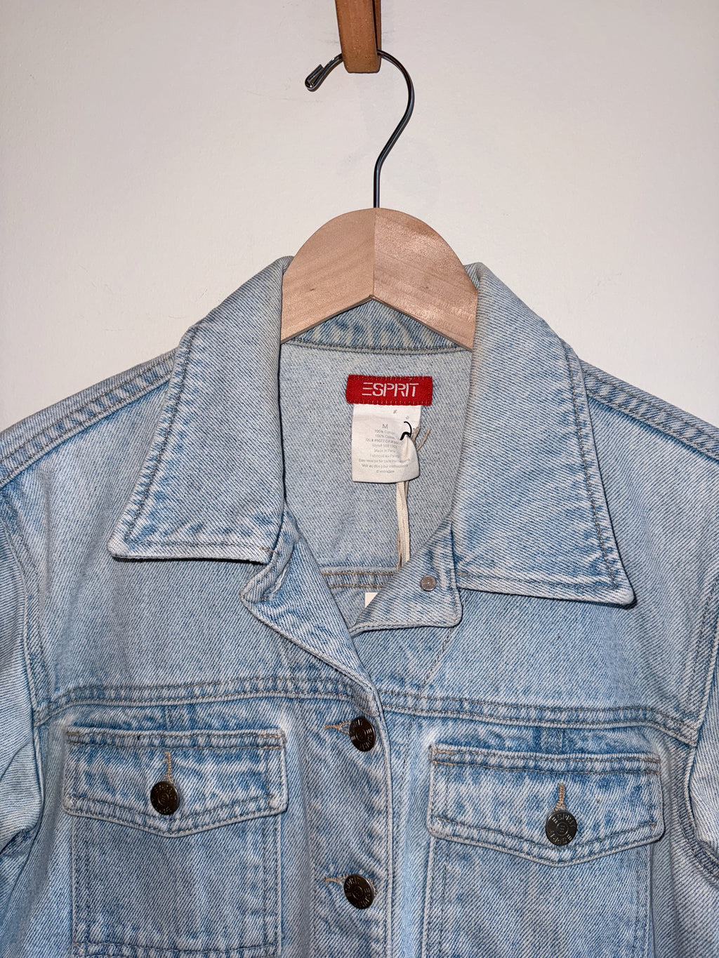Esprit Light Wash Denim Jacket