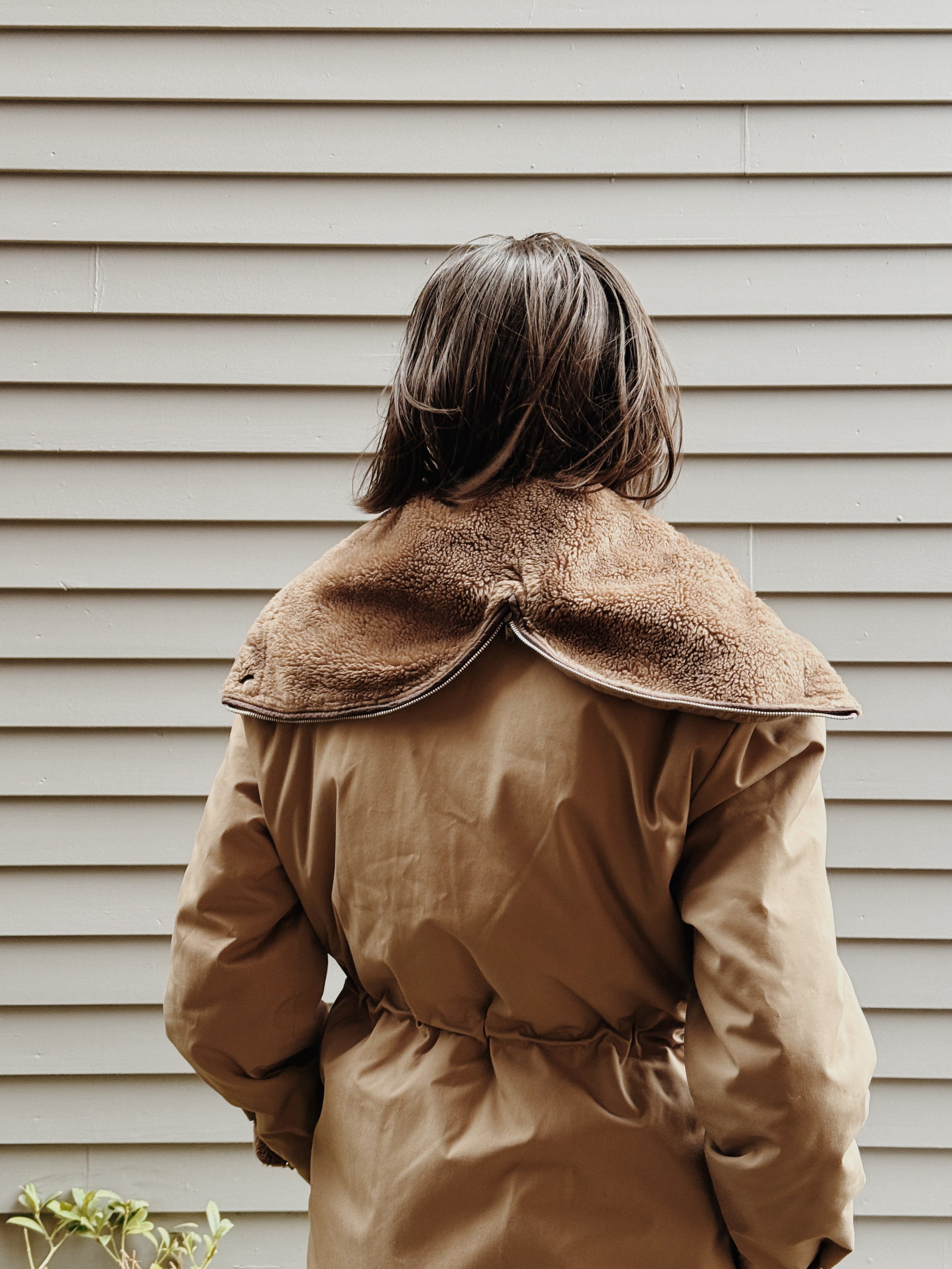 Sherpa Lined Hooded Chore Coat