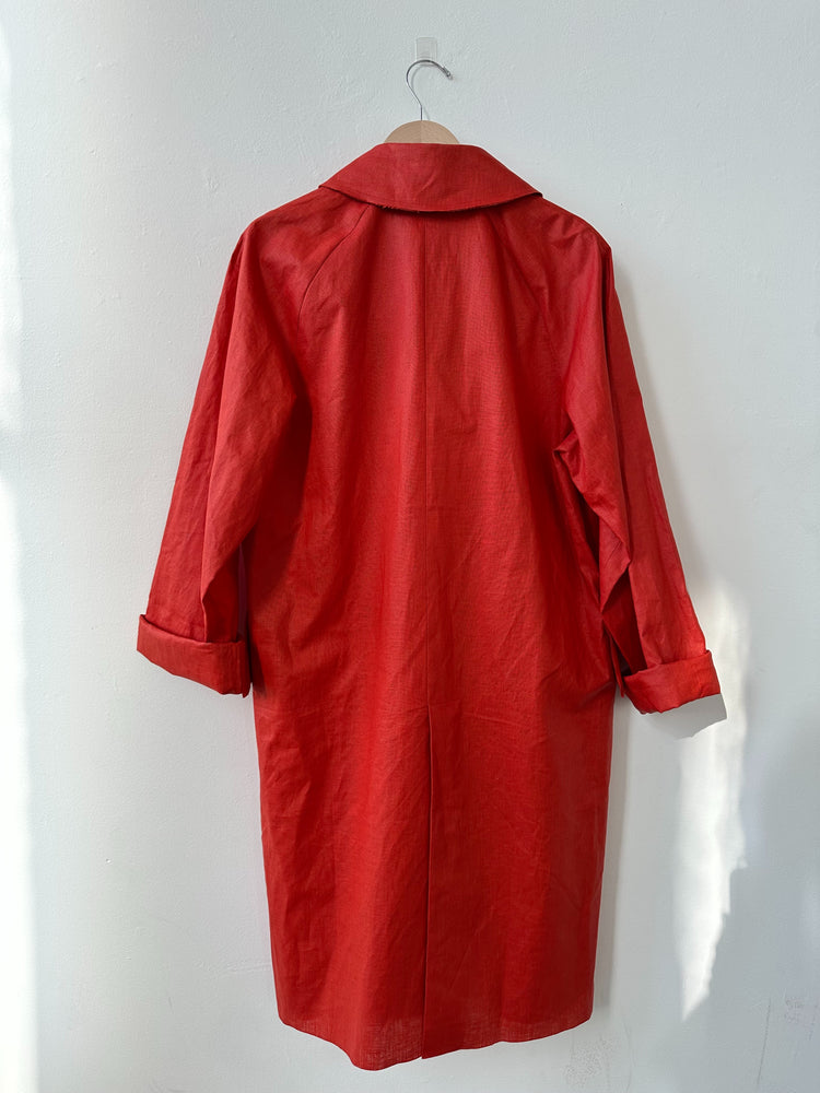 Linen Raincoat