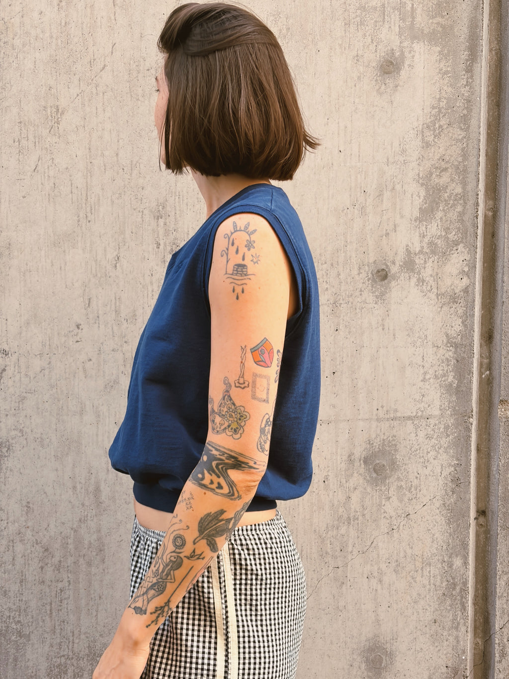 Sweatshirt Vest