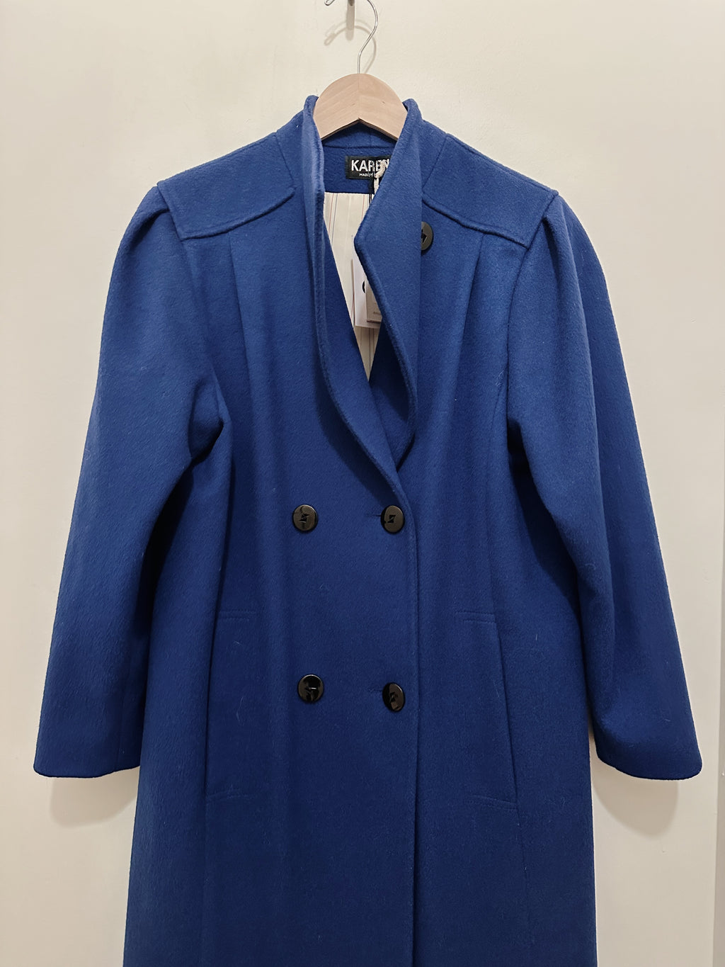 Wool Overcoat - Royal