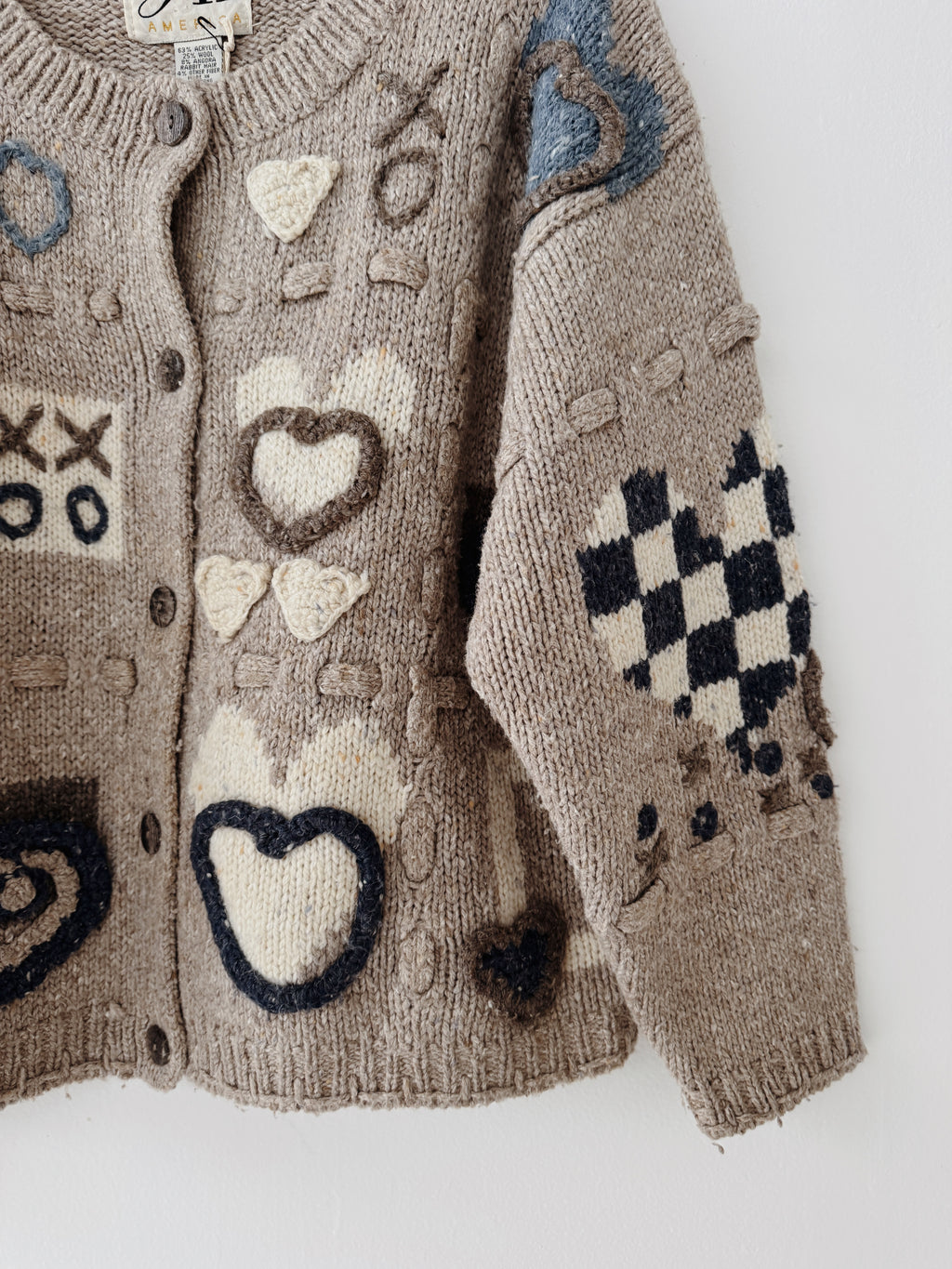 3D Love Cardigan