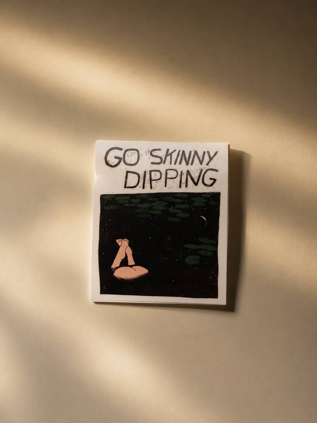 Go Skinny Dipping Sticker