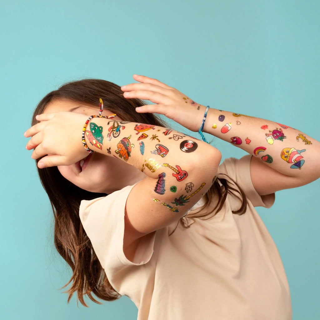 Kids' temporary Kawaii Tattoos