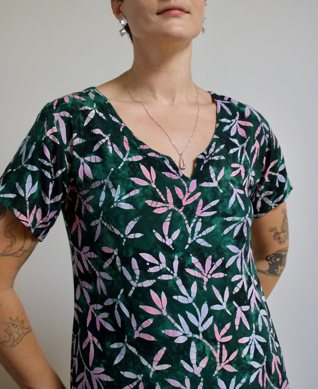 Batik Midi Dress